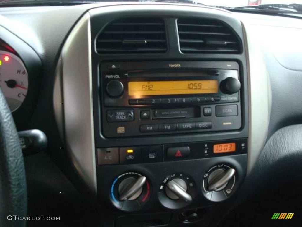 2004 RAV4  - Spectra Blue Mica / Dark Charcoal photo #13