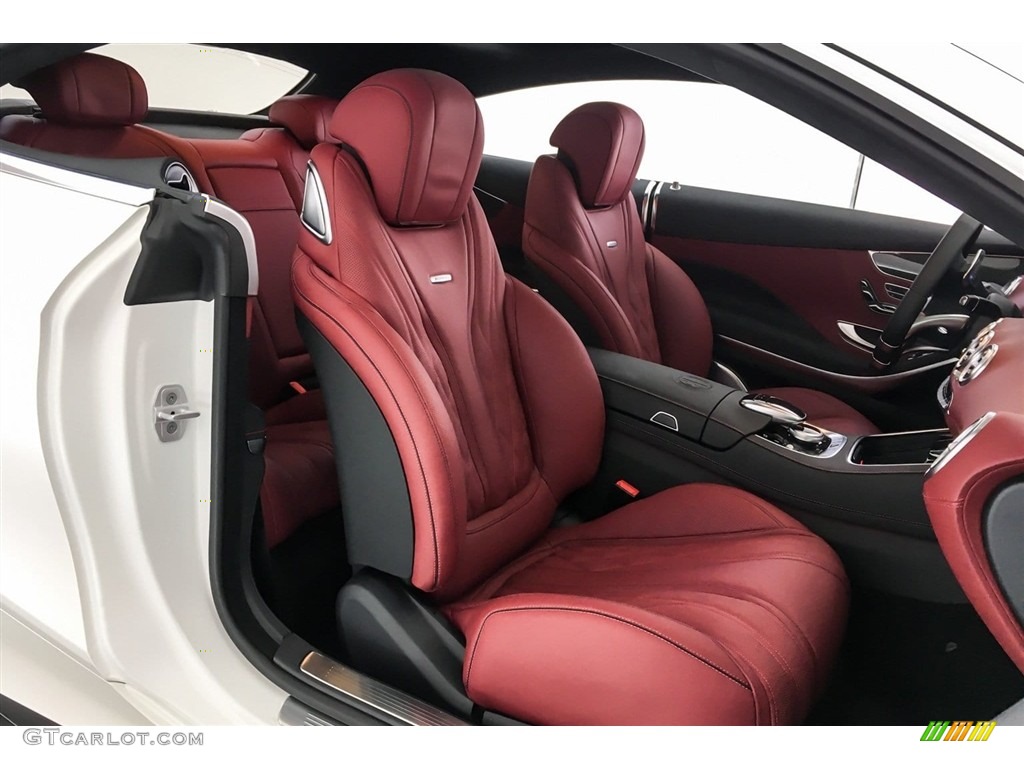 2018 Mercedes-Benz S AMG S63 Coupe Front Seat Photo #127405437