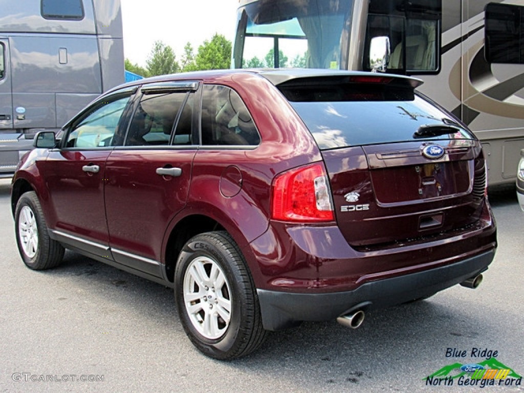 2011 Edge SE - Bordeaux Reserve Red Metallic / Medium Light Stone photo #3