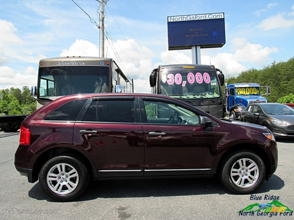 2011 Edge SE - Bordeaux Reserve Red Metallic / Medium Light Stone photo #5