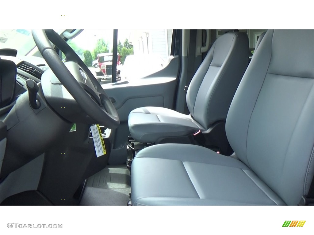 Pewter Interior 2018 Ford Transit Passenger Wagon XL 150 LR Regular Photo #127407039