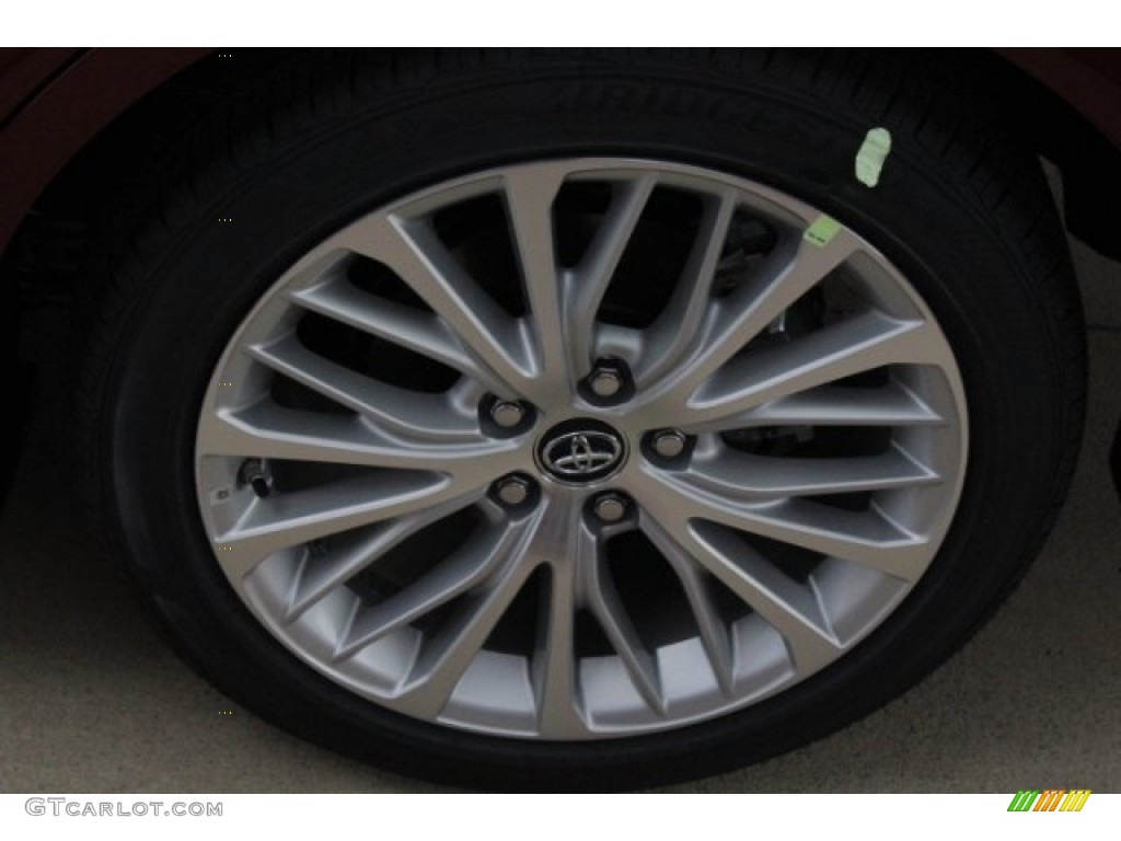 2018 Camry XLE - Ruby Flare Pearl / Black photo #5