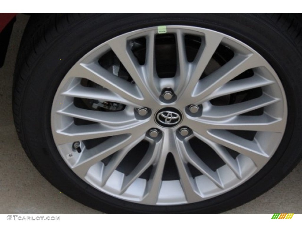 2018 Camry XLE - Ruby Flare Pearl / Black photo #9