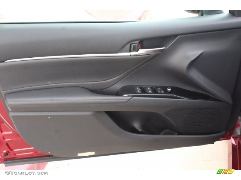 2018 Camry XLE - Ruby Flare Pearl / Black photo #12