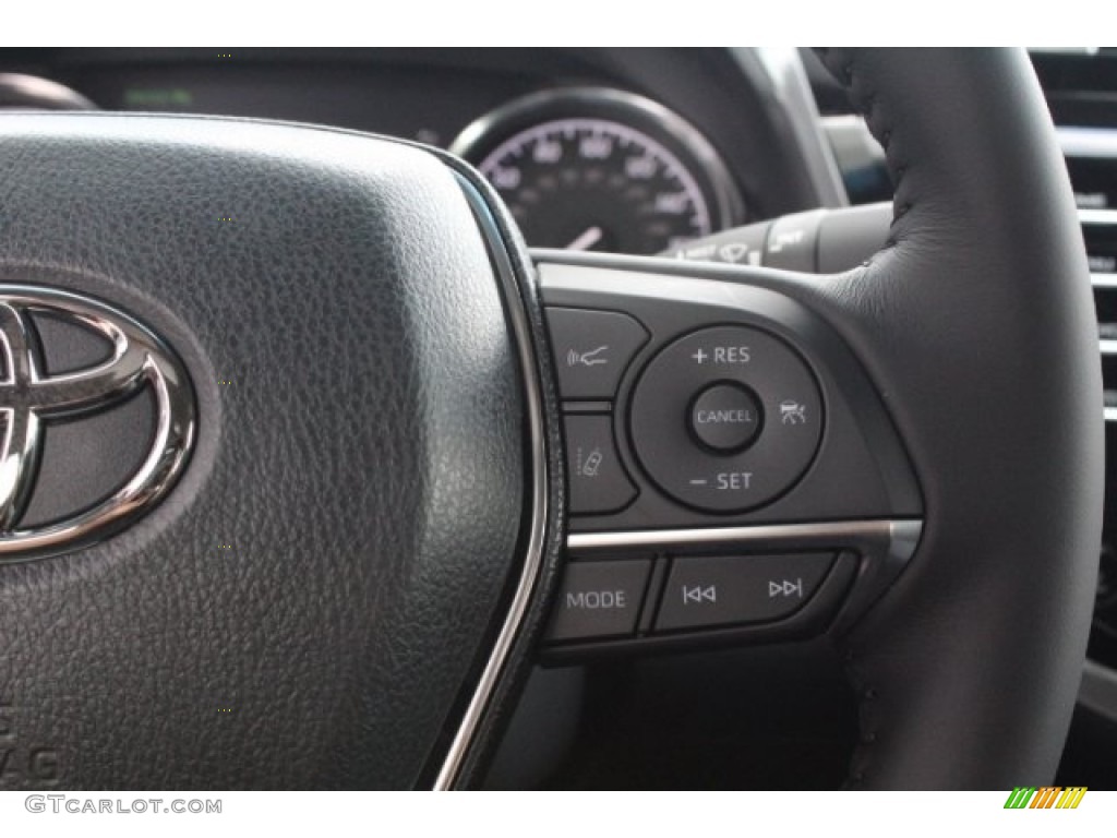 2018 Camry XLE - Ruby Flare Pearl / Black photo #21