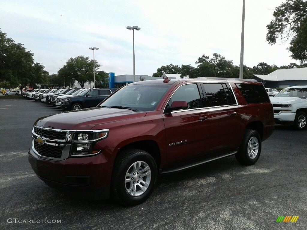 2018 Suburban LS - Siren Red Tintcoat / Jet Black photo #1