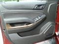 2018 Chevrolet Suburban Jet Black Interior Door Panel Photo
