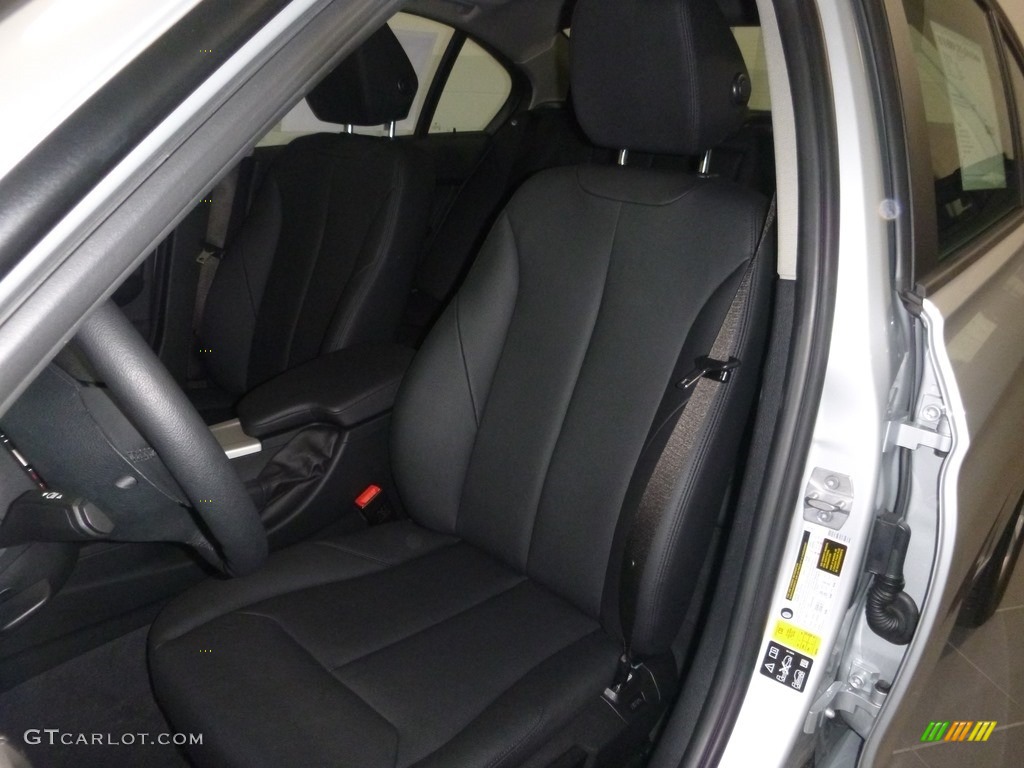 2018 3 Series 320i xDrive Sedan - Glacier Silver Metallic / Black photo #10