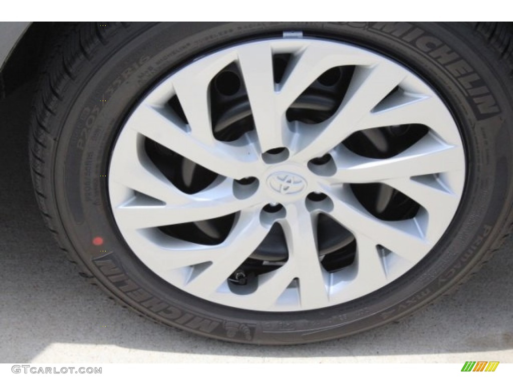 2018 Corolla LE - Slate Metallic / Ash/Dark Gray photo #10