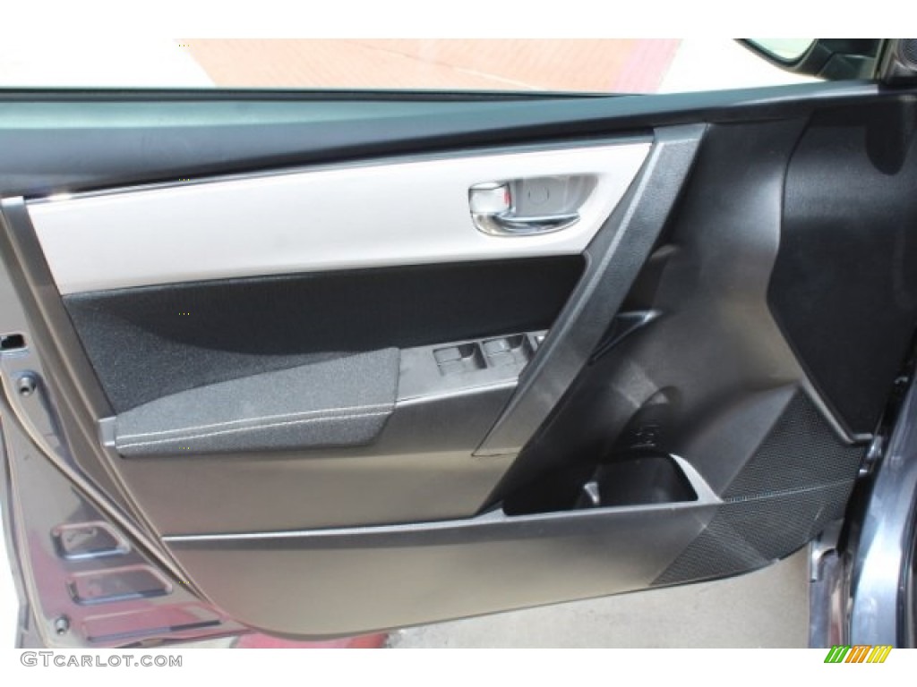 2018 Corolla LE - Slate Metallic / Ash/Dark Gray photo #12