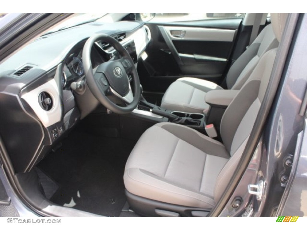 2018 Corolla LE - Slate Metallic / Ash/Dark Gray photo #14
