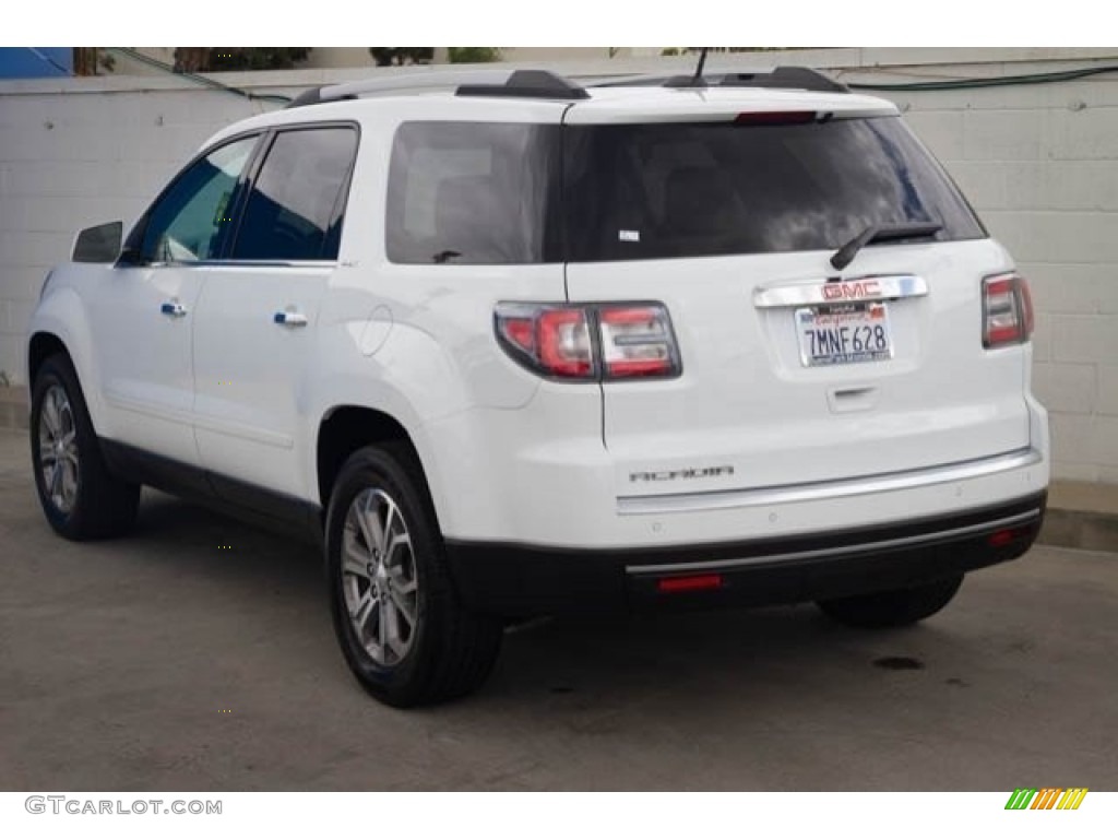 2016 Acadia SLT - Summit White / Light Titanium photo #2