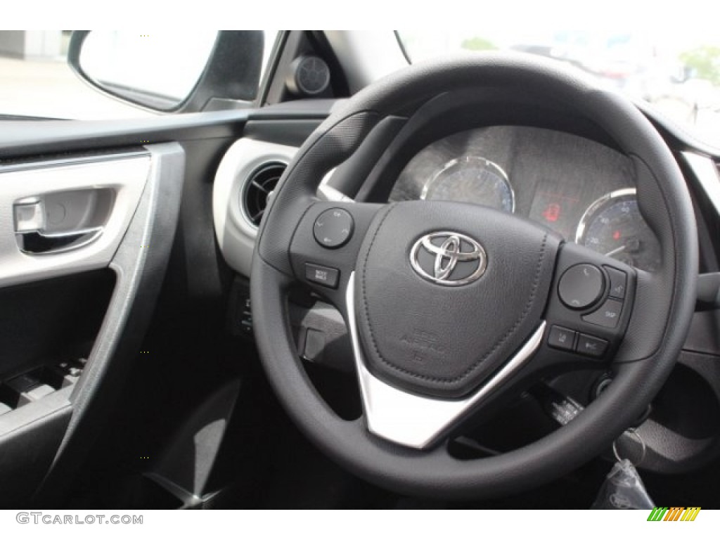 2018 Corolla LE - Slate Metallic / Ash/Dark Gray photo #25