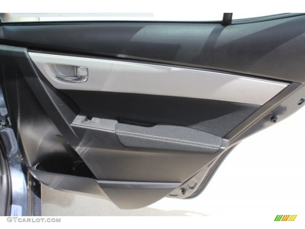 2018 Corolla LE - Slate Metallic / Ash/Dark Gray photo #27