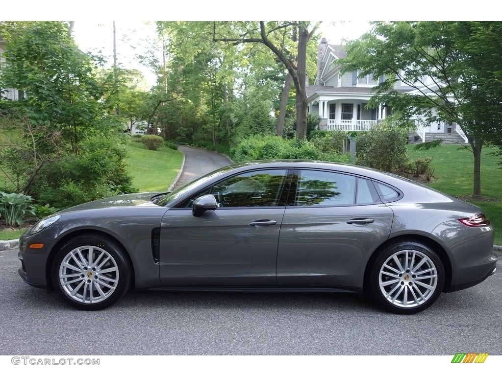 Agate Grey Metallic 2017 Porsche Panamera 4S Exterior Photo #127411227