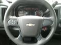 Dark Ash/Jet Black 2018 Chevrolet Silverado 1500 Custom Double Cab Steering Wheel
