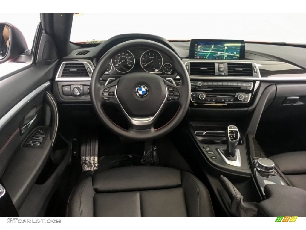 2018 4 Series 430i Gran Coupe - Melbourne Red Metallic / Black photo #4