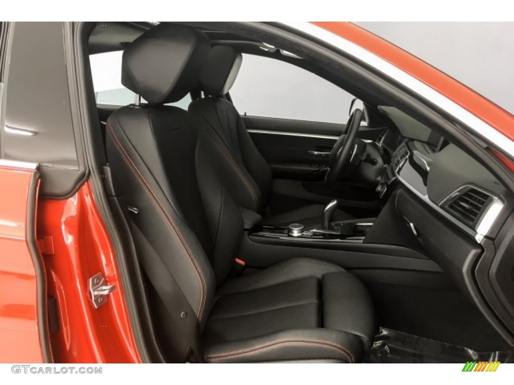 2018 4 Series 430i Gran Coupe - Melbourne Red Metallic / Black photo #6