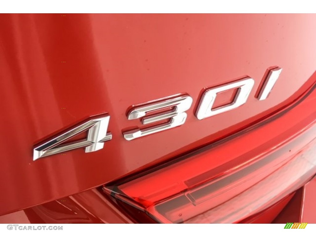 2018 4 Series 430i Gran Coupe - Melbourne Red Metallic / Black photo #7
