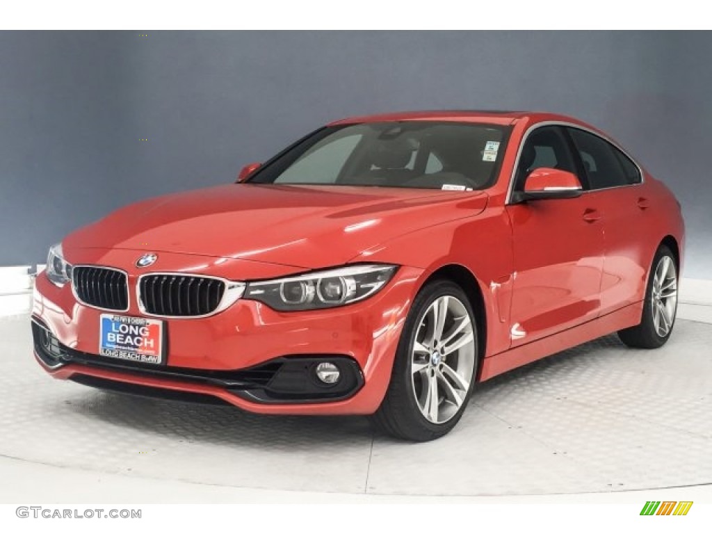 Melbourne Red Metallic 2018 BMW 4 Series 430i Gran Coupe Exterior Photo #127412547