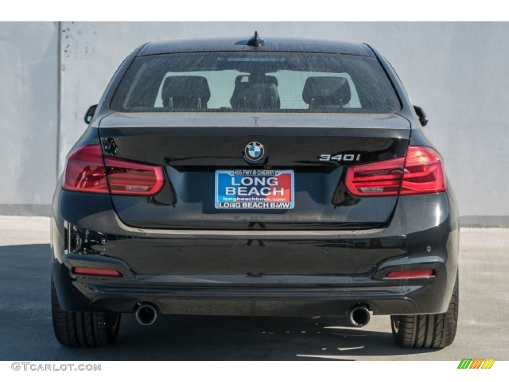 2018 3 Series 340i Sedan - Jet Black / Black photo #6