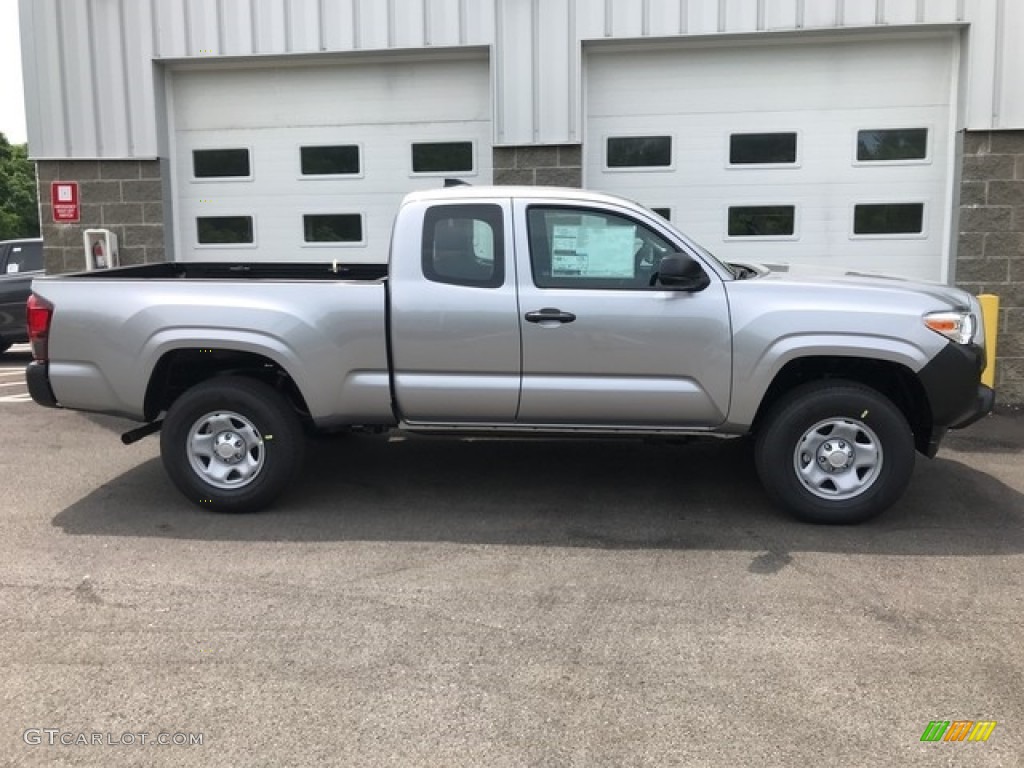 Silver Sky Metallic 2018 Toyota Tacoma SR Access Cab 4x4 Exterior Photo #127415602