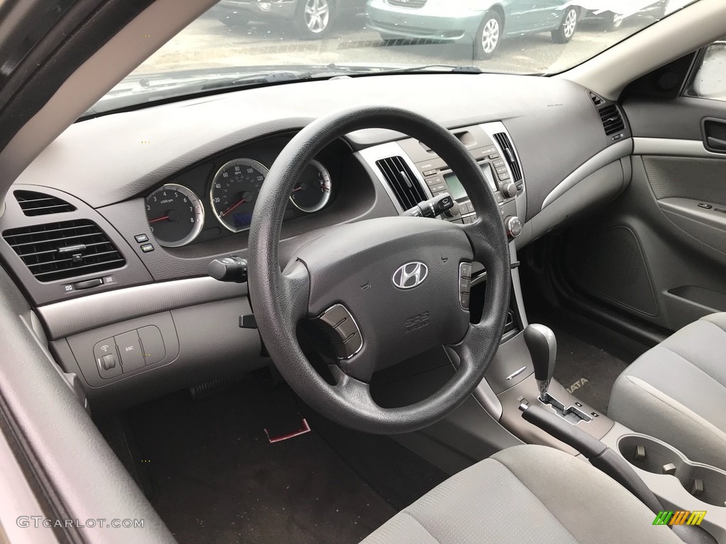 2009 Sonata GLS - Ebony Black / Camel photo #12