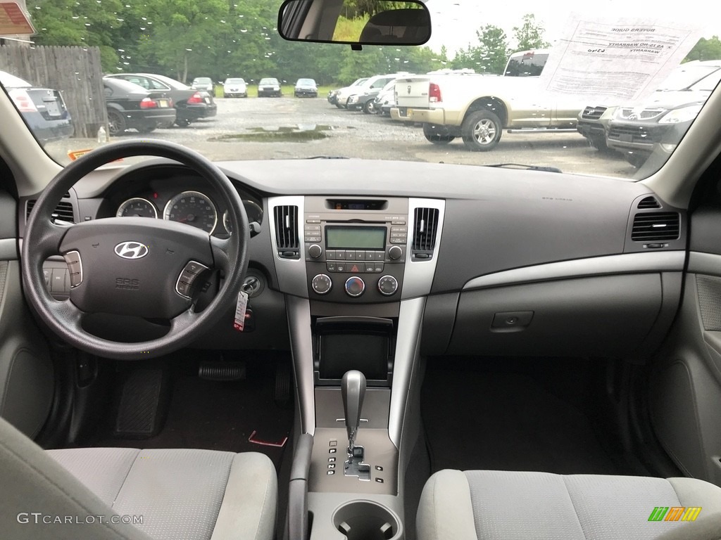 2009 Sonata GLS - Ebony Black / Camel photo #13