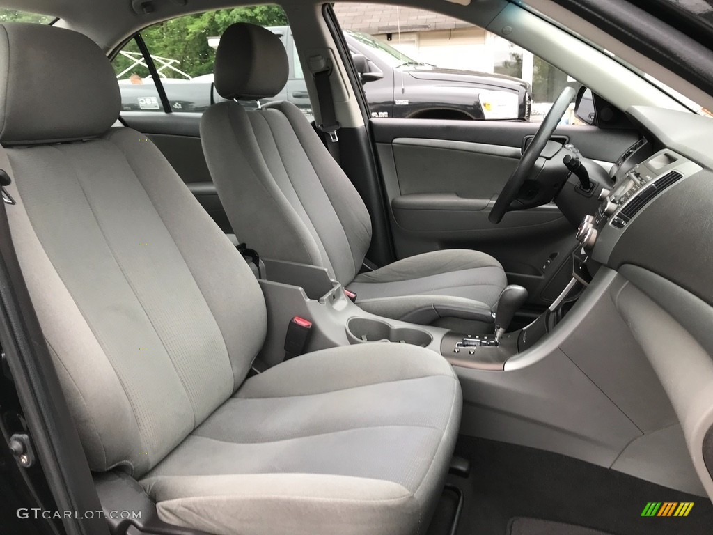 2009 Sonata GLS - Ebony Black / Camel photo #17
