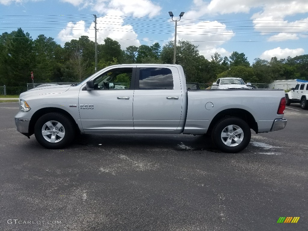 Bright Silver Metallic 2018 Ram 1500 SLT Crew Cab Exterior Photo #127416751