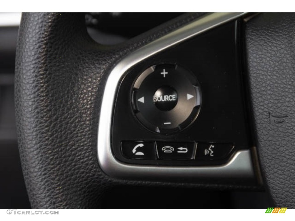 2016 Civic LX-P Coupe - Lunar Silver Metallic / Black/Gray photo #15