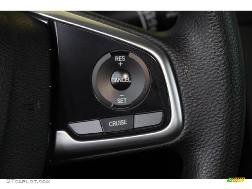 2016 Civic LX-P Coupe - Lunar Silver Metallic / Black/Gray photo #16