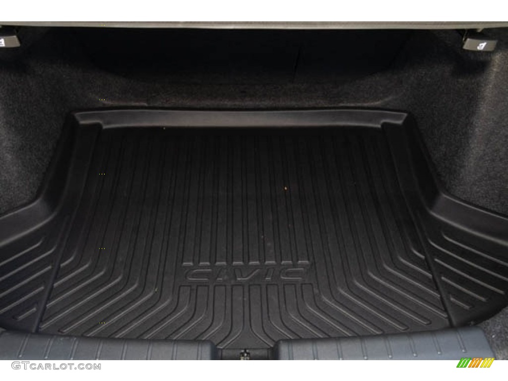 2016 Civic LX-P Coupe - Lunar Silver Metallic / Black/Gray photo #22
