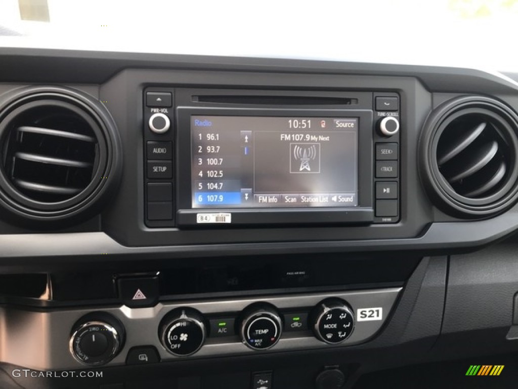 2018 Toyota Tacoma SR Access Cab 4x4 Controls Photo #127417927