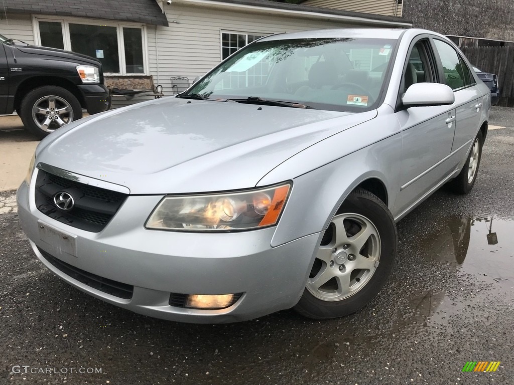 Bright Silver Hyundai Sonata