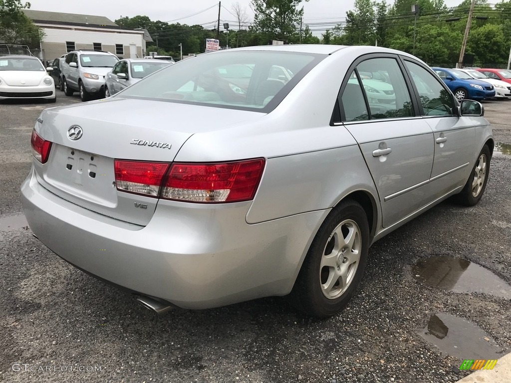 2006 Sonata GLS V6 - Bright Silver / Gray photo #8