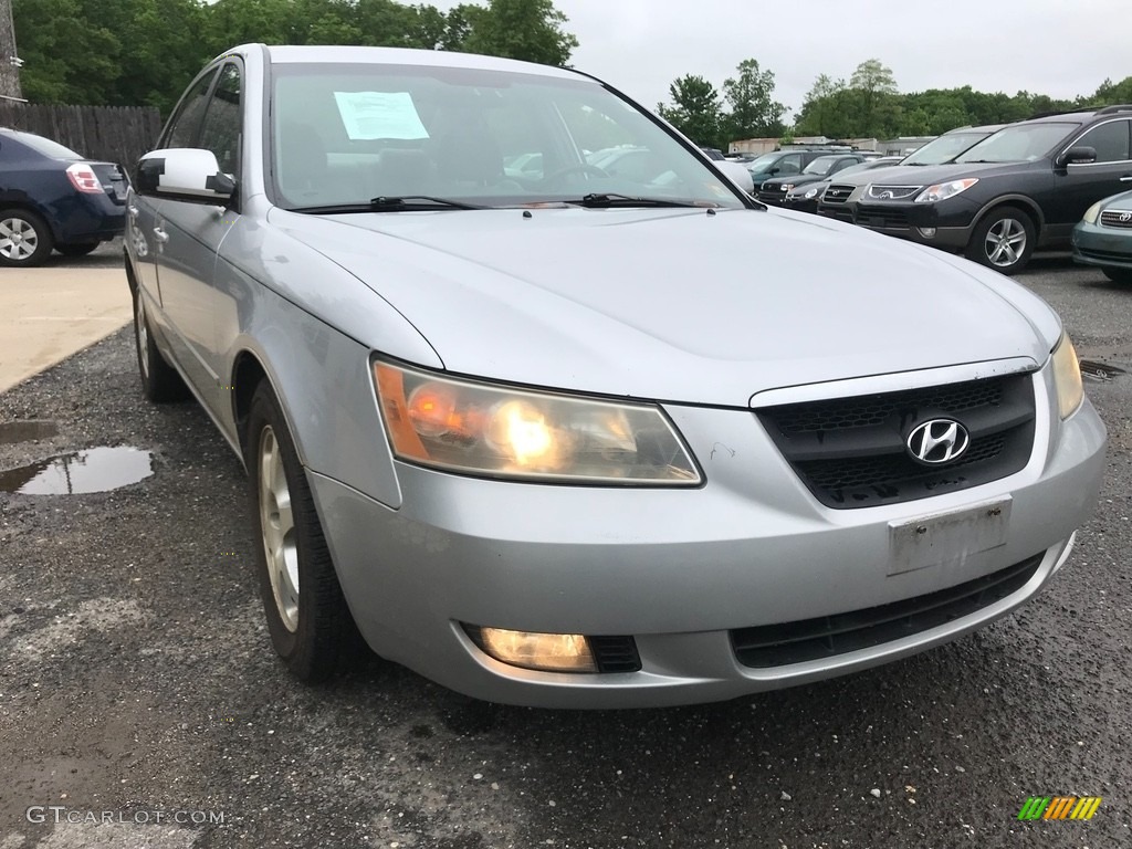 2006 Sonata GLS V6 - Bright Silver / Gray photo #10