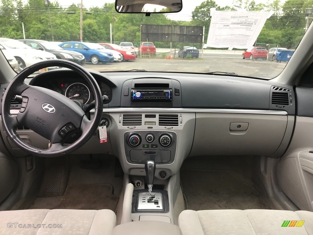 2006 Sonata GLS V6 - Bright Silver / Gray photo #13
