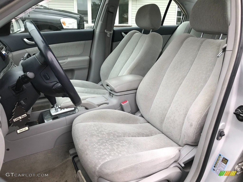 2006 Sonata GLS V6 - Bright Silver / Gray photo #16