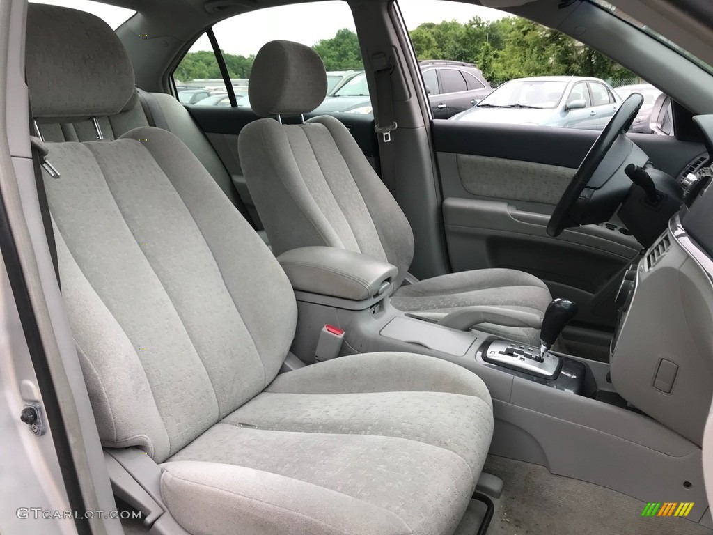 2006 Sonata GLS V6 - Bright Silver / Gray photo #17