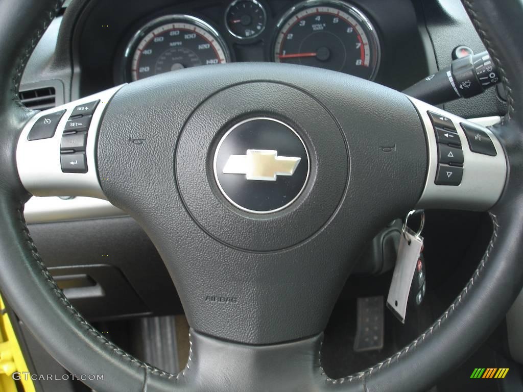 2007 Cobalt SS Supercharged Coupe - Rally Yellow / Ebony photo #19