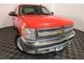 2013 Victory Red Chevrolet Silverado 1500 LT Crew Cab 4x4  photo #4