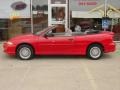 1999 Bright Red Chevrolet Cavalier Z24 Convertible  photo #9