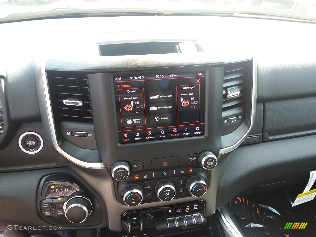 2019 Ram 1500 Big Horn Quad Cab 4x4 Controls Photo #127420577