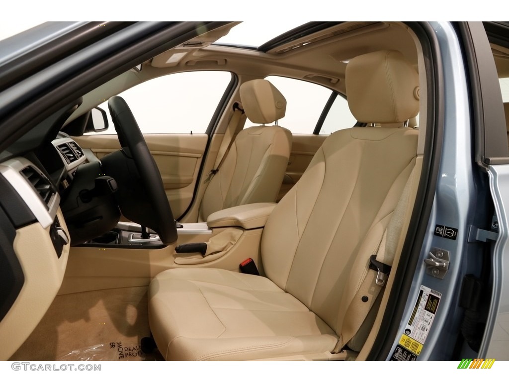 2015 3 Series 320i xDrive Sedan - Liquid Blue Metallic / Venetian Beige photo #5