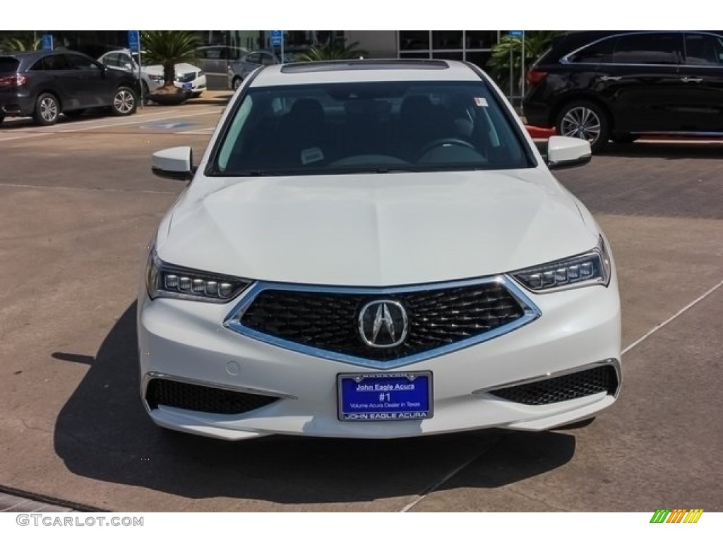 2018 TLX Sedan - Bellanova White Pearl / Ebony photo #2