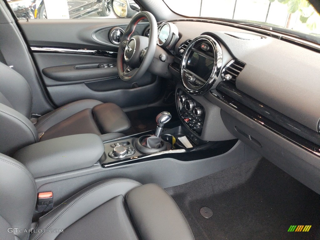 Carbon Black Interior 2019 Mini Clubman Cooper S All4 Photo #127423264