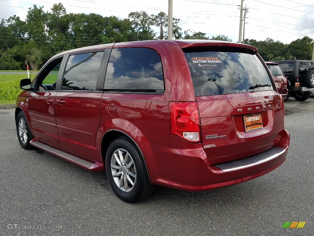 2014 Grand Caravan SE 30th Anniversary Edition - Deep Cherry Red Crystal Pearl / Black/Light Graystone photo #3