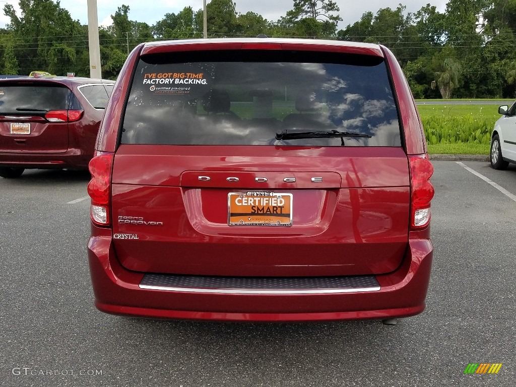 2014 Grand Caravan SE 30th Anniversary Edition - Deep Cherry Red Crystal Pearl / Black/Light Graystone photo #4