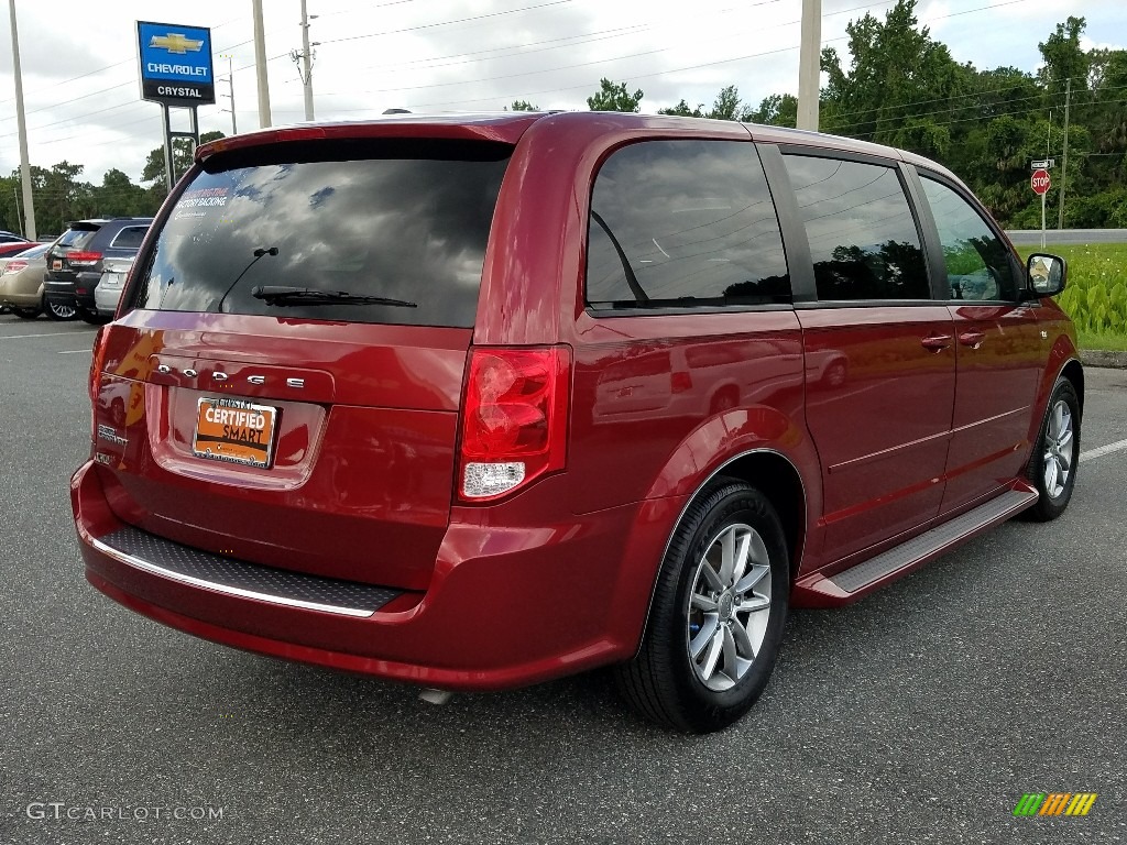 2014 Grand Caravan SE 30th Anniversary Edition - Deep Cherry Red Crystal Pearl / Black/Light Graystone photo #5